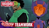 BAYMAX - Clip: Teamwork | Disney Channel