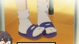 "My wife's toes sway according to her mood, so cute~"