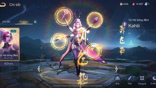 Liên Quân Mobile - Review Skin Kahlii Vũ Hội Bóng Đêm