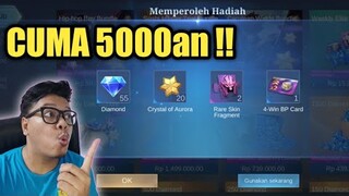 SIKAT ! CUMA 5000an DAPET BANYAK ITEM + DIAMOND !! COCOK UNTUK MISI EVENT