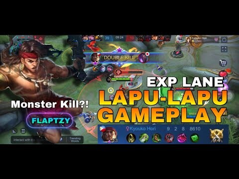 MONSTER KILL?! LAPU-LAPU EXP LANE GAMEPLAY