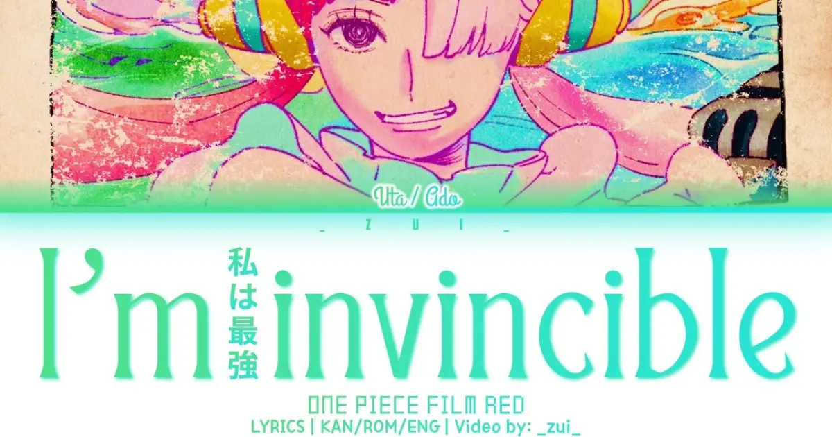 Uta From One Piece Film Red Full Song I M Invincible 私は最強 By Ado 歌詞 Lyrics Kan Rom Eng Bilibili