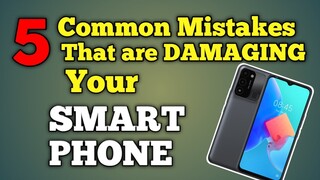 5 things you should never do to your mobile phone.