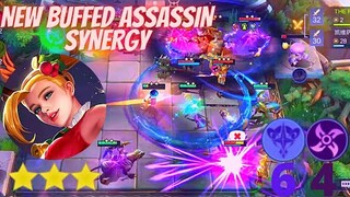 NEW BUFF ON ASSASSIN SYNERGY MAKE KARINA MORE STRONGER | MAGIC CHESS ARCHER COUNTER BEST SYNERGY