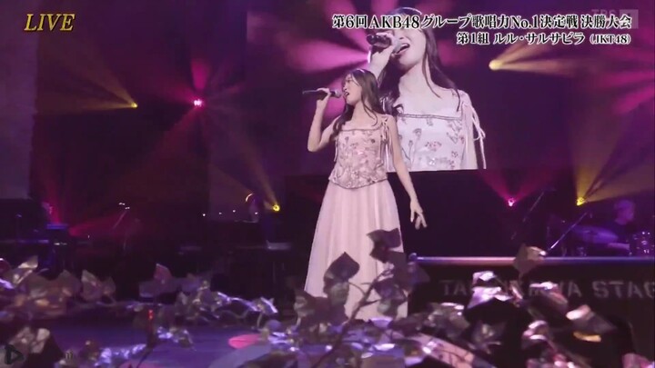 Lulu Salsabila JKT48 di AKB kompetisi singing