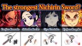 [Demon Slayer] The strongest Nichirin Blade!?Explaining the Different Colors of the Nichirin Swords!