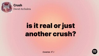 Crush// David Archuleta