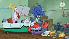spongebob bahasa indonesia : belajar mengemudi