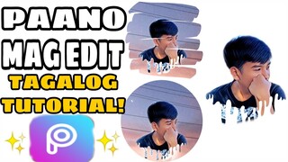 HOW I EDIT MY PICTURES IN PICSART || TAGALOG TUTORIAL  || PICSART DRIPPING EFFECT