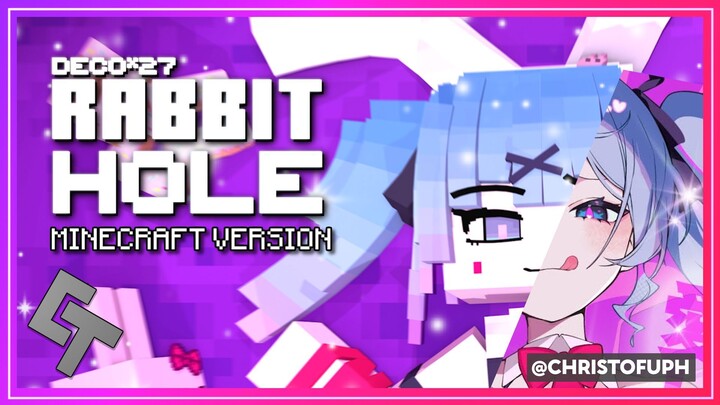 DECO*27 Rabbit Hole Pure Pure | Minecraft Version Animation