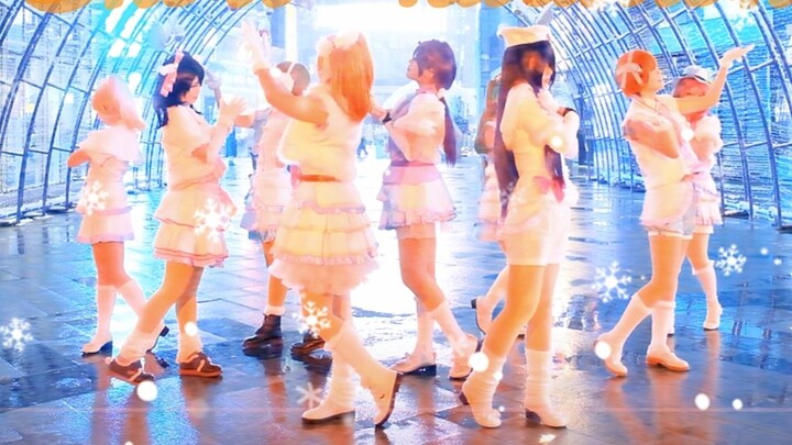 Changsha dancing in the zero-degree cold temperature of the first snow ❅snow halation ❅turning dance