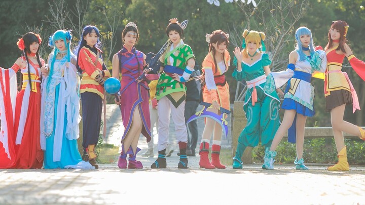 My youth is back❤The Legend of Sword and Fairy III❤COS group portrait MV dance丨Love for all eternity