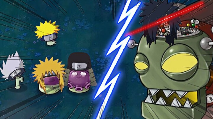 Buka Hokage dengan cara Plants vs Zombies!