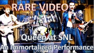 [RARE VIDEO] QUEEN at SNL 1982 : UNDER PRESSURE - Final US appearance - An immortalized performance