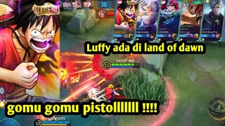 scipt Luffy.  Luffy ada di land of dawn !!!? saksikan saja videonya