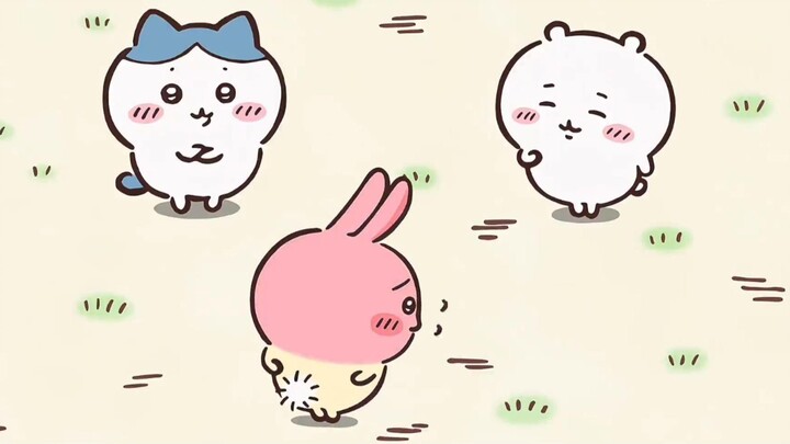 【Chiikawa】This is the first time I see a rabbit with so many little expressions on his face!