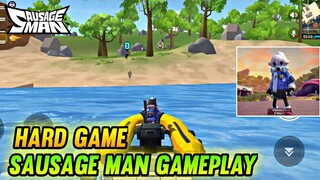 SAUSAGE MAN GAMEPLAY | HARD GAME - SAUSAGE MAN
