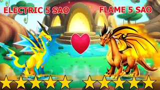 Kết Hợp 2 Rồng 5 Sao High Electric Và High Flame Tạo Ra Siêu Rồng - Dragon City Top Game Android Ios