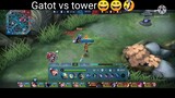 Gatot vs tower
