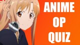 ANIME OPENING QUIZ [50 QUESTIONS] - [MIXED DIFFICULTY]