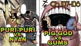 Puri-puri vs Nyan | Pig God vs Gums | One Punch Man Chapter 107-108