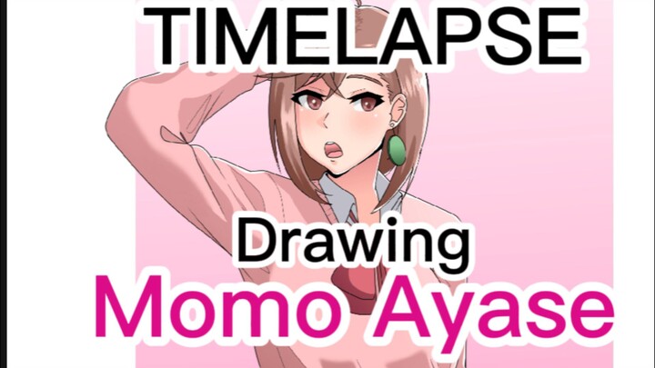 Drawing Momo Ayase From DanDaDan | timelapse Drawing