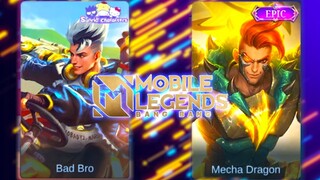 Claude Bad Bro Sanrio Collab Skin VS Mecha Dragon Epics Skin MLBB