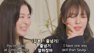 When  ̶b̶e̶s̶t̶ business friends find a part-time job together (Seulgi & Wendy)