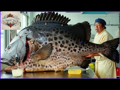 How Japanese Chef Turn $700,000 Spotted Knifejaw into Premium Cuisine | Explore Japanese Food