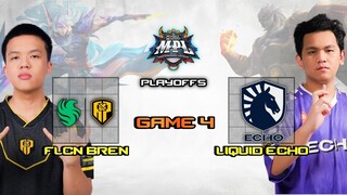 FALCONS AP BREN vs LIQUID ECHO GAME 4 MPL PH SEASON 13 - PLAYOFFS