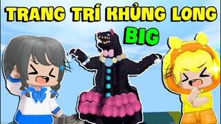 MẶP DORAM ĐÁNH BẠI MEOWPEO TRANG TRÍ KHỦNG LONG KHỔNG LỒ CÙNG HUY HENRI TRONG MINI WORLD