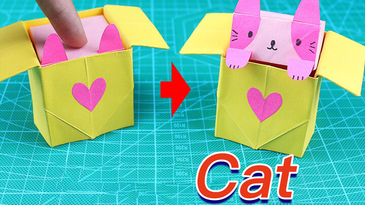 【Innovative Paper Folding】It's Easy to Get Addicted. Pet Gift Box