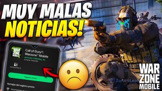 MÁS MALAS NOTICIAS para el LANZAMIENTO de WARZONE MOBILE | CALL OF DUTY | Lobo Jz