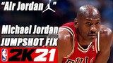 Michael Jordan Jumpshot Fix NBA2K21 (Old Version)