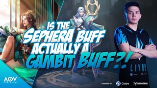 Who got buffed? Sephera or Gambit?! | Liên Quân Mobile | RoV | 傳說對決