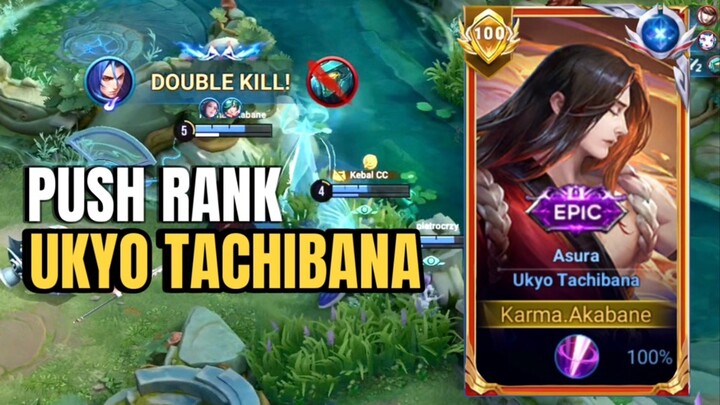 PUSH RANK UKYO TACHIBANA