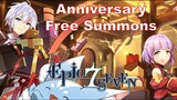 Epic Seven | Anniversary - All 70 Free Covenant Summons + 5 Star Hero Ticket