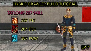 HYBRID Brawler Build Tutorial - Tatlong 207 Skill sa Ran Online