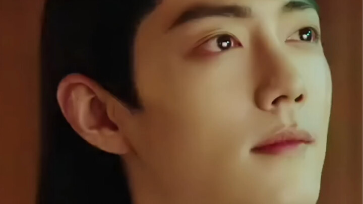 Oh my God! Xiao Zhan’s eyes are really sexy! He loves her, it's true, even the ants passing by can s