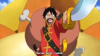 Ketika Luffy megang pedang😂