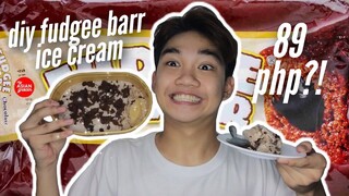 DIY FUDGEE BARR ICE CREAM (SOLID!) | Marcus Chleone