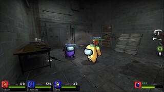 Left 4 Dead 2 (Among Us vs Fall Guys mod) Singleplayer Part 2