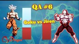 [QA#6]. Sức mạnh hiện tại của Goku so sánh với Jiren?
