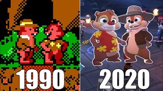 Evolution of Chip 'n Dale Games [1990-2020]