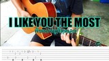 I Like You The Most - Ponchet - Fingerstyle Guitar (Tabs) Chords