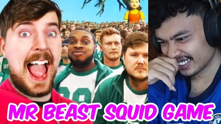 MrBeast $456,000 Squid Game In Real Life! REACTION