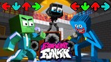 Monster School: Zombie vs Huggy Wuggy - FNF Challenge | Minecraft Animation
