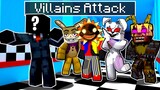 GOOD vs EVIL FNAF Characters?! in Minecraft Security Breach