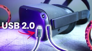 Oculus Quest LINK Now Supports USB 2.0 Too (Like Your Charging Cable)