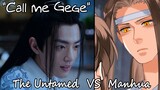 Call me gege - Shameless Wei Wuxian (but Lan Wangji plays along) || The Untamed VS 'Manhua + Audio'
